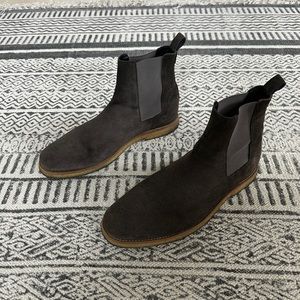 AllSaints Suede Chelsea Boot - Size US 10